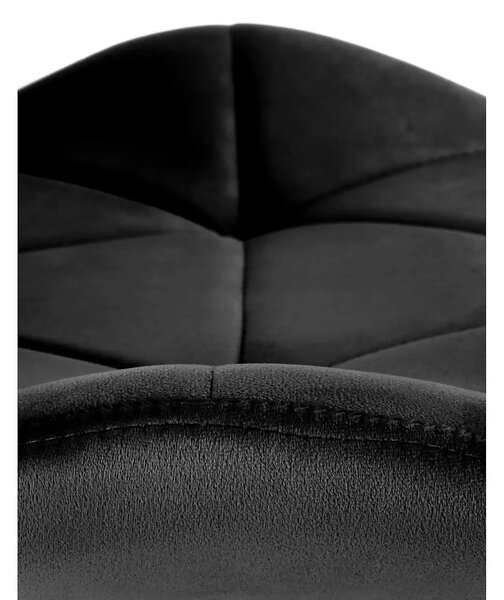 Scaun bucatarie material textil K453, negru, 48x53x86 cm