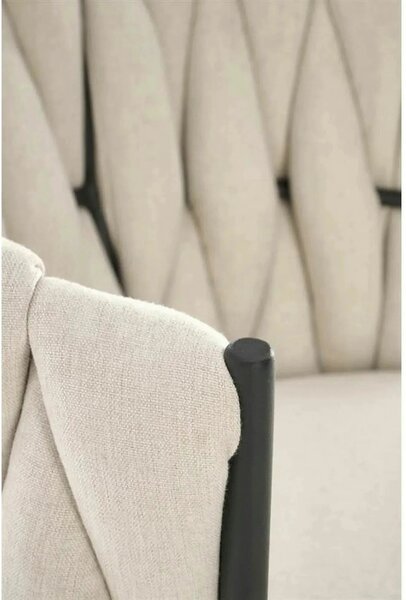Scaun TALON, bej deschis, stofa, 55x60x75 cm