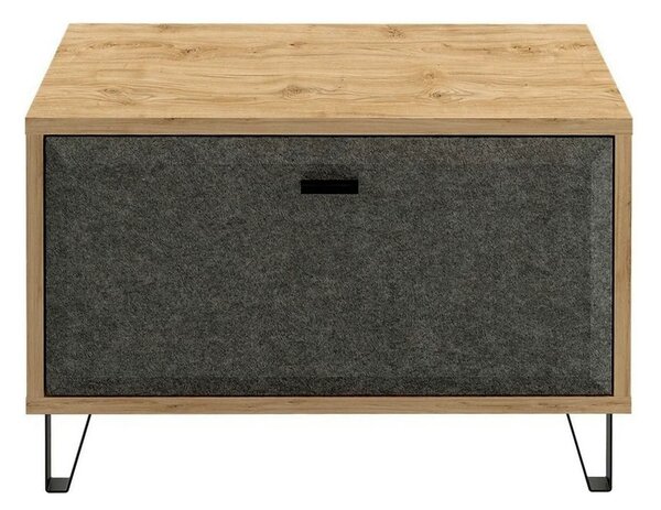 Pantofar GRACE, stejar/gri antracit, PAL laminat, 79x42x51 cm