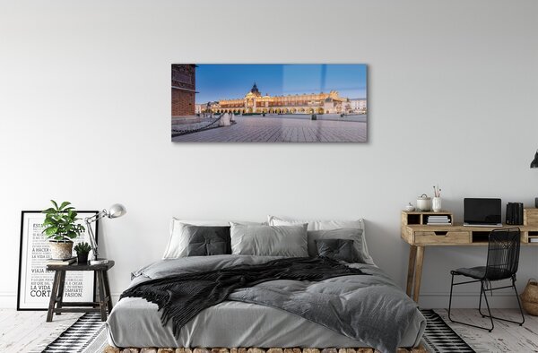 Tablouri pe sticlă Sala de Cracovia Sunset