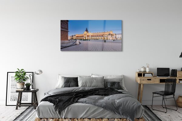 Tablouri pe sticlă Sala de Cracovia Sunset