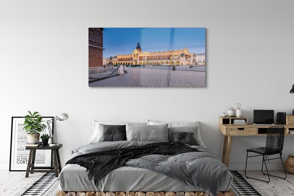 Tablouri pe sticlă Sala de Cracovia Sunset