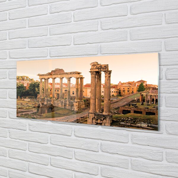 Panouri de sticlă Roma Forumul Roman Sunrise