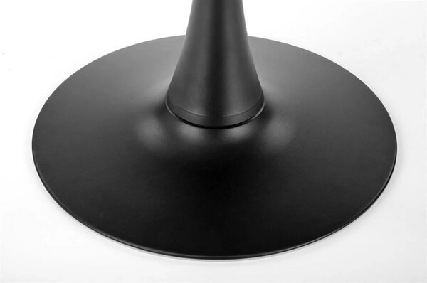 Masa OLMO, nuc/negru, 90x73 cm