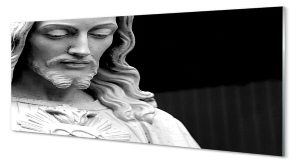 Tablouri pe sticlă Statuia lui Isus