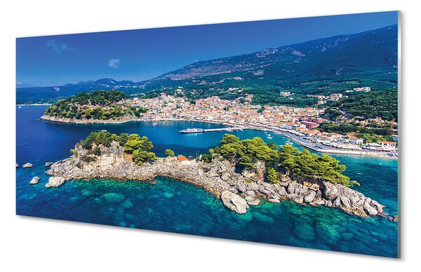 Panouri de sticlă oraș mare Grecia Panorama