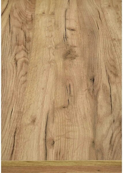 Masa KSAWERY, stejar, PAL laminat, 120x68x76 cm