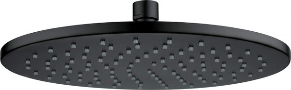 Deante Cascada cap de duș 25x25 cm rotund negru NAC_N91K