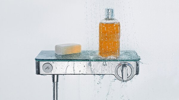Hansgrohe ShowerSelect baterie de duș perete cu termostat crom-alb 13171400