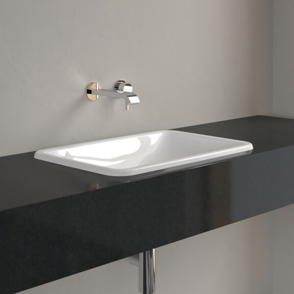 Villeroy & Boch Loop & Friends lavoar 60.5x41 cm dreptunghiular încastrat alb luciu 4A650001
