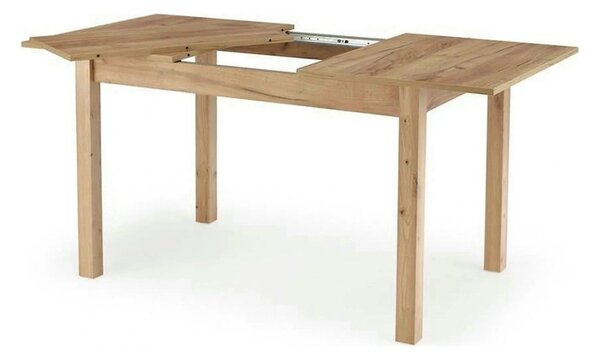 Masa extensibila MAURYCY, stejar, PAL laminat, 118/158x75x75 cm