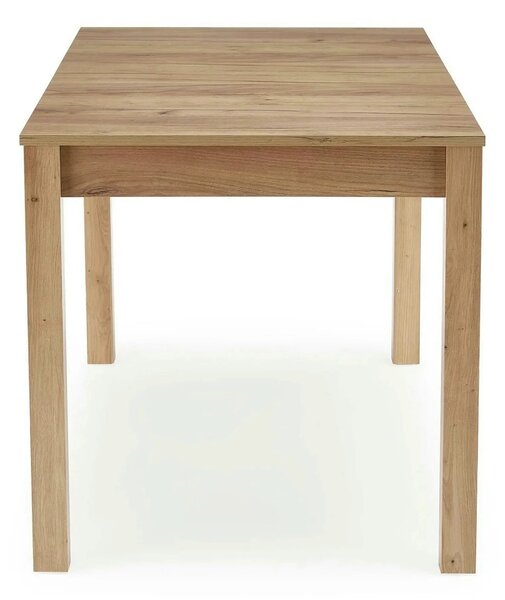 Masa extensibila MAURYCY, stejar, PAL laminat, 118/158x75x75 cm