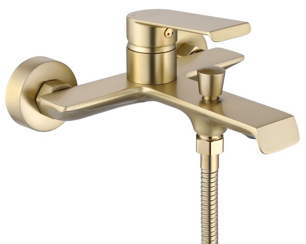 Baterie pentru cadă REA Hass Brush Gold