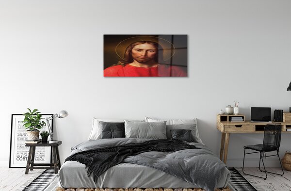 Tablouri pe sticlă Iisus