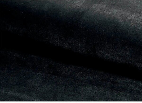 Scaun AXO, negru, stofa catifelata/metal, 43x47x101 cm