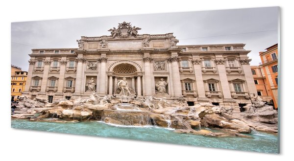Tablouri pe sticlă Fountain Roma Basilica