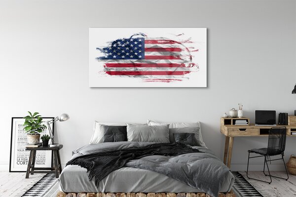 Tablouri pe sticlă Statele Unite ale Americii flag