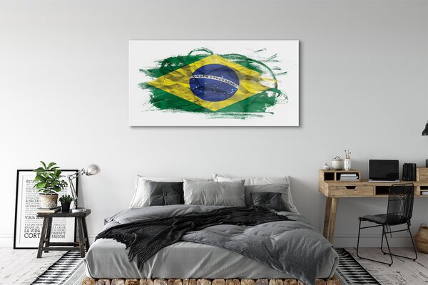 Tablouri pe sticlă pavilion din Brazilia