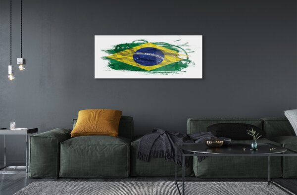Tablouri pe sticlă pavilion din Brazilia