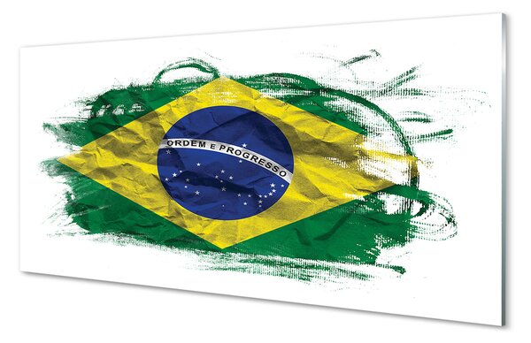 Tablouri pe sticlă pavilion din Brazilia