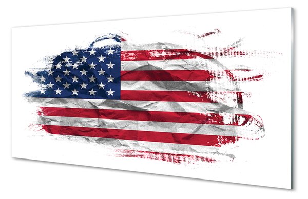 Tablouri pe sticlă Statele Unite ale Americii flag