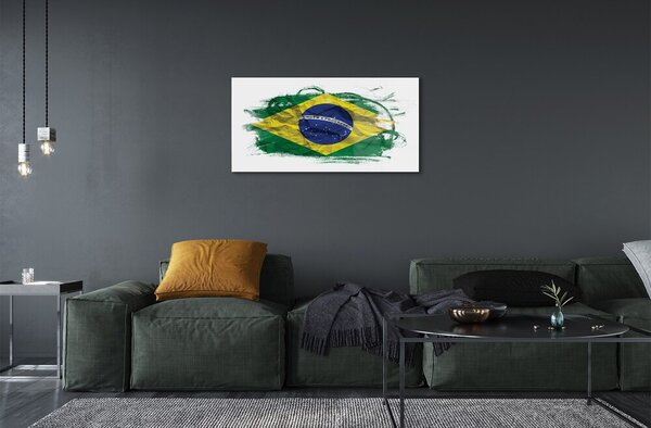 Tablouri pe sticlă pavilion din Brazilia
