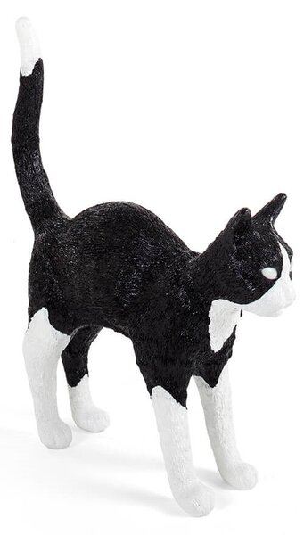 Seletti - Jobby The Cat Lampă de Masă Black/White