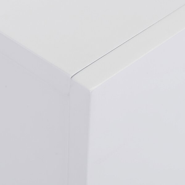 HOMCOM Semineu Electric de Perete cu Efect de Flacara e Incalzire, incalzitor pentru interior 2000W, Acoperire 37m², Timer 7 Zile, Alb | AOSOM RO