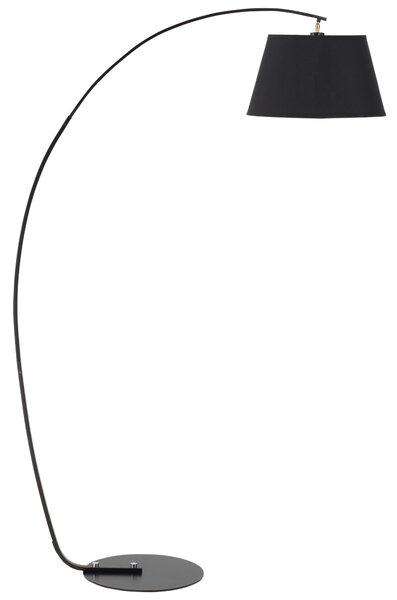 HOMCOM Lampă Arcuită de Podea cu Abajur Metalic, Design Modern, 100x43x177 cm, Ideală pentru Living sau Birou | Aosom Romania