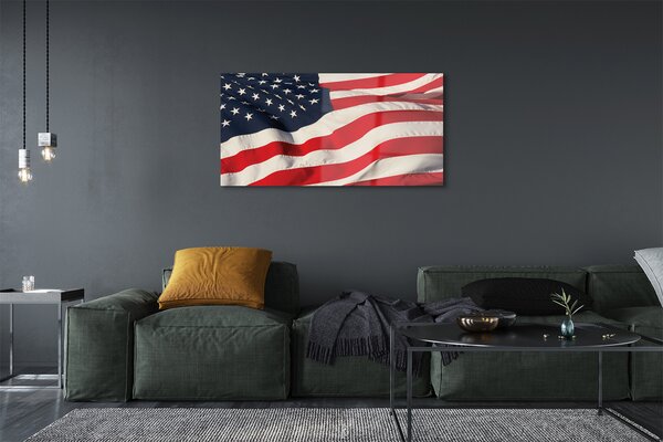 Tablouri pe sticlă Statele Unite ale Americii flag
