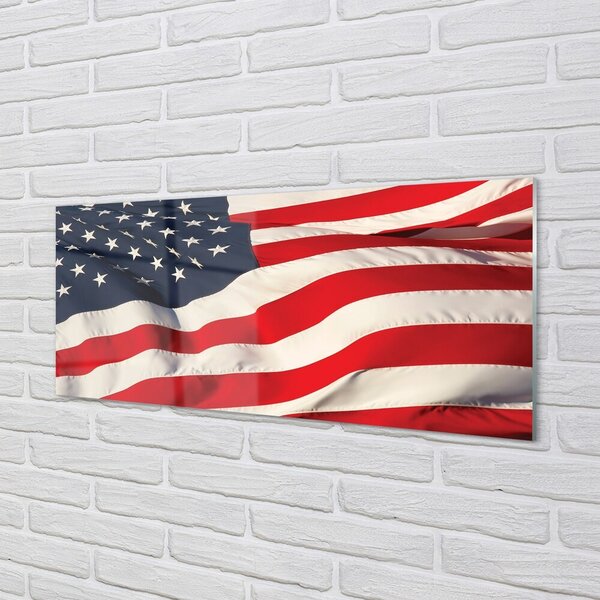 Tablouri pe sticlă Statele Unite ale Americii flag