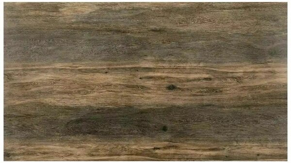 Masa extensibila moderna COLUMBUS CERAMIC, maro/negru mat, sticla secu