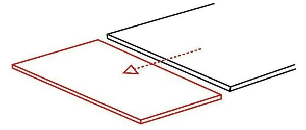 Masa cu blat de sticla/ceramica DIUNA CERAMIC, negru, 160/240x90x76 cm