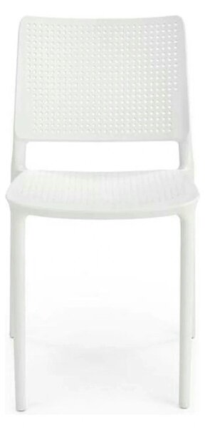 Scaun K514, alb, polipropilena, 42x55x79 cm