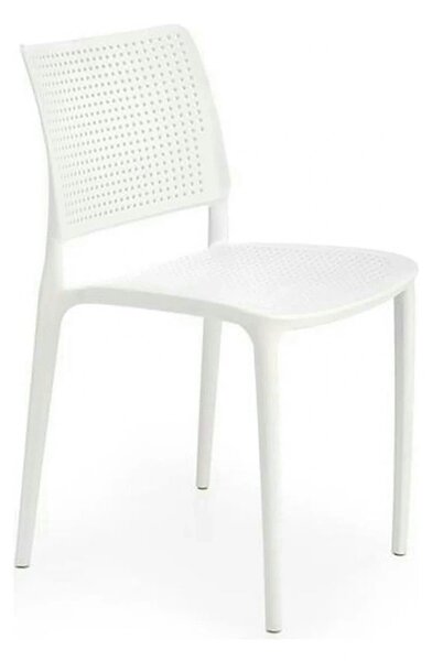 Scaun K514, alb, polipropilena, 42x55x79 cm