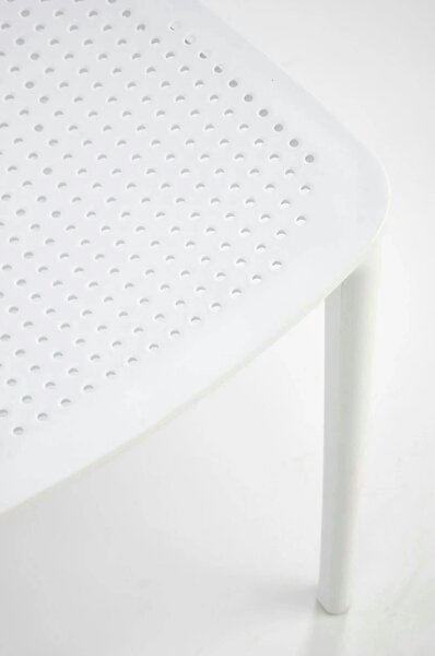 Scaun K514, alb, polipropilena, 42x55x79 cm