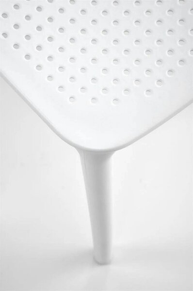 Scaun K514, alb, polipropilena, 42x55x79 cm