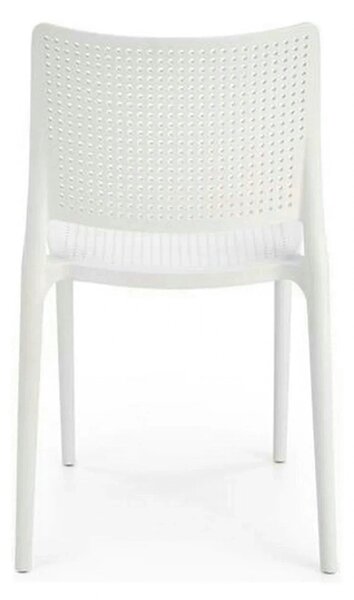 Scaun K514, alb, polipropilena, 42x55x79 cm