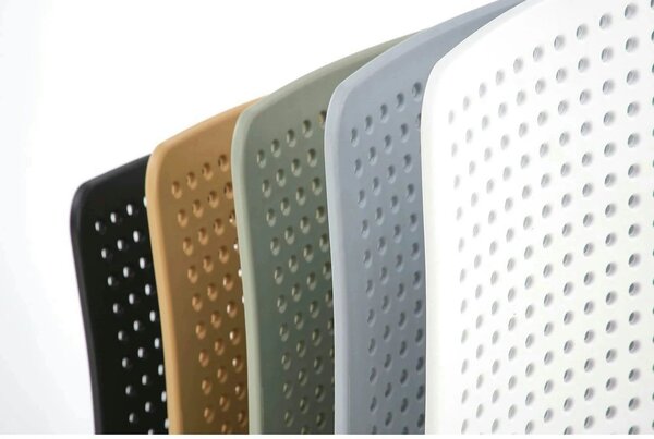 Scaun K514, verde menta, polipropilena, 42x55x79 cm
