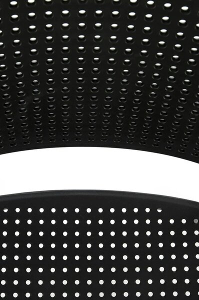 Scaun K514, negru, polipropilena, 42x55x79 cm