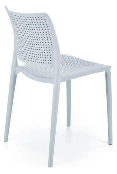 Scaun K514, albastru deschis, polipropilena, 42x55x79 cm