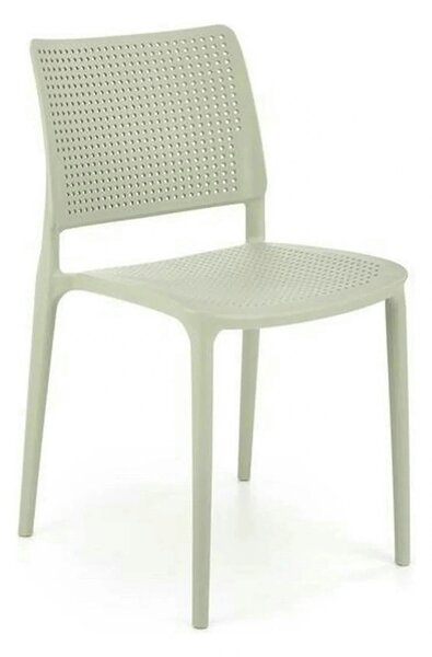 Scaun K514, verde menta, polipropilena, 42x55x79 cm