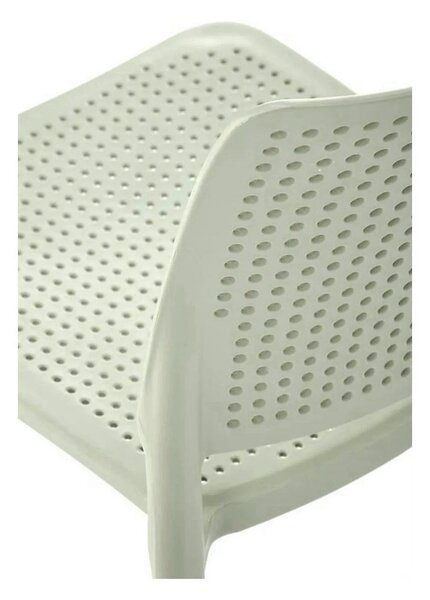 Scaun K514, verde menta, polipropilena, 42x55x79 cm