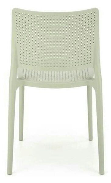 Scaun K514, verde menta, polipropilena, 42x55x79 cm