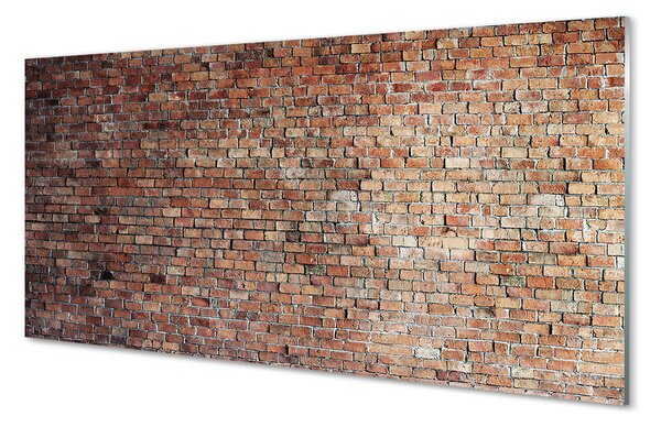 Tablouri pe sticlă Brick perete perete