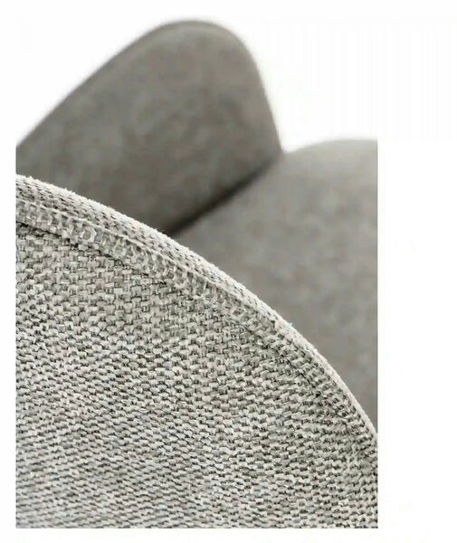 Scaun K481, gri/negru, stofa clasica/metal, 54x60x83 cm