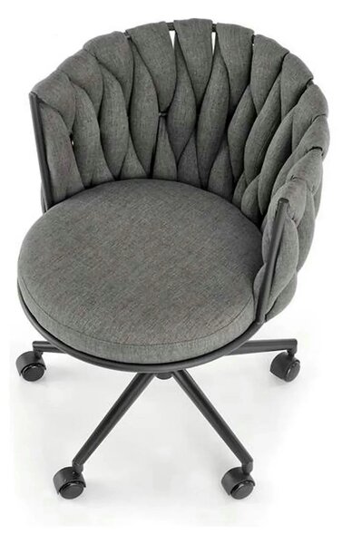 Scaun TALON, gri, stofa, 55x60x75 cm