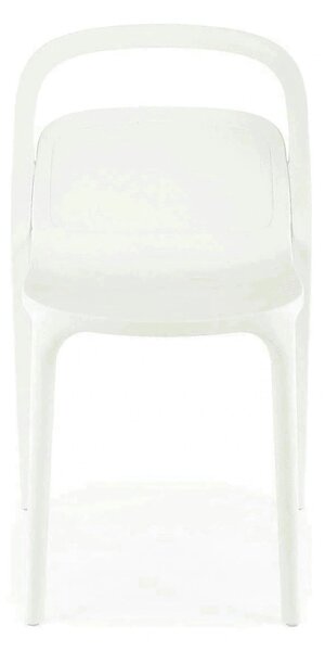 Scaun K490, alb, polipropilena, 46x55x80 cm