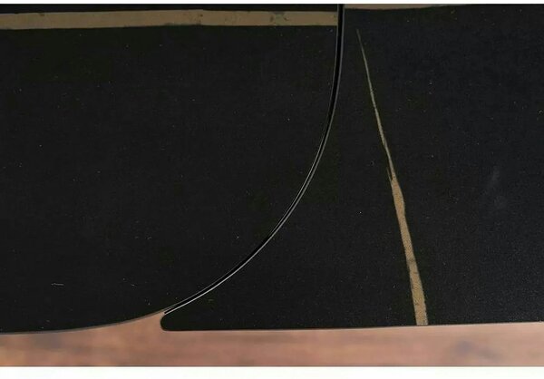 Masa extensibila INFINITY CERAMIC, negru, sticla securizata/ceramica