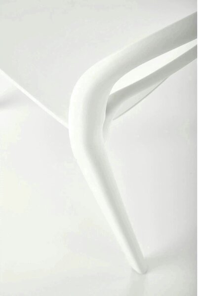 Scaun K490, alb, polipropilena, 46x55x80 cm